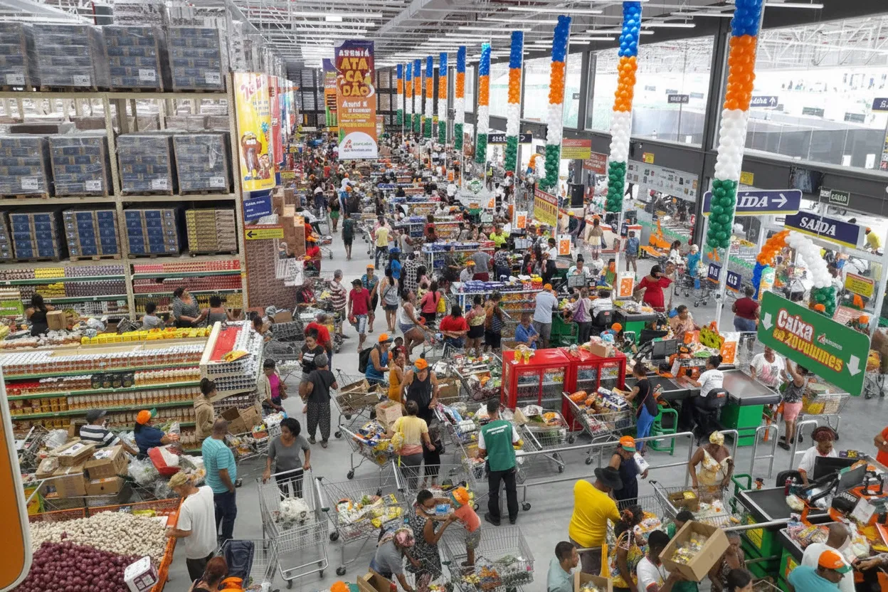 Atacadão inaugura 13ª loja em Salvador e reforça presença na Bahia com 33 unidades