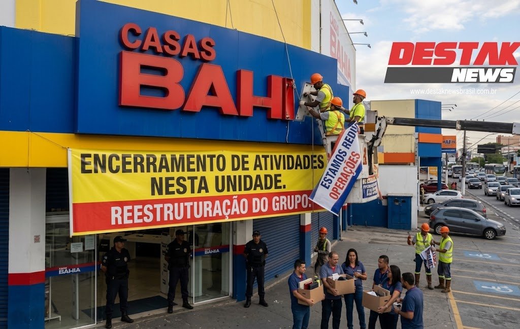 Casas Bahia fecha quase 300 lojas e inicia nova fase de reestruturação